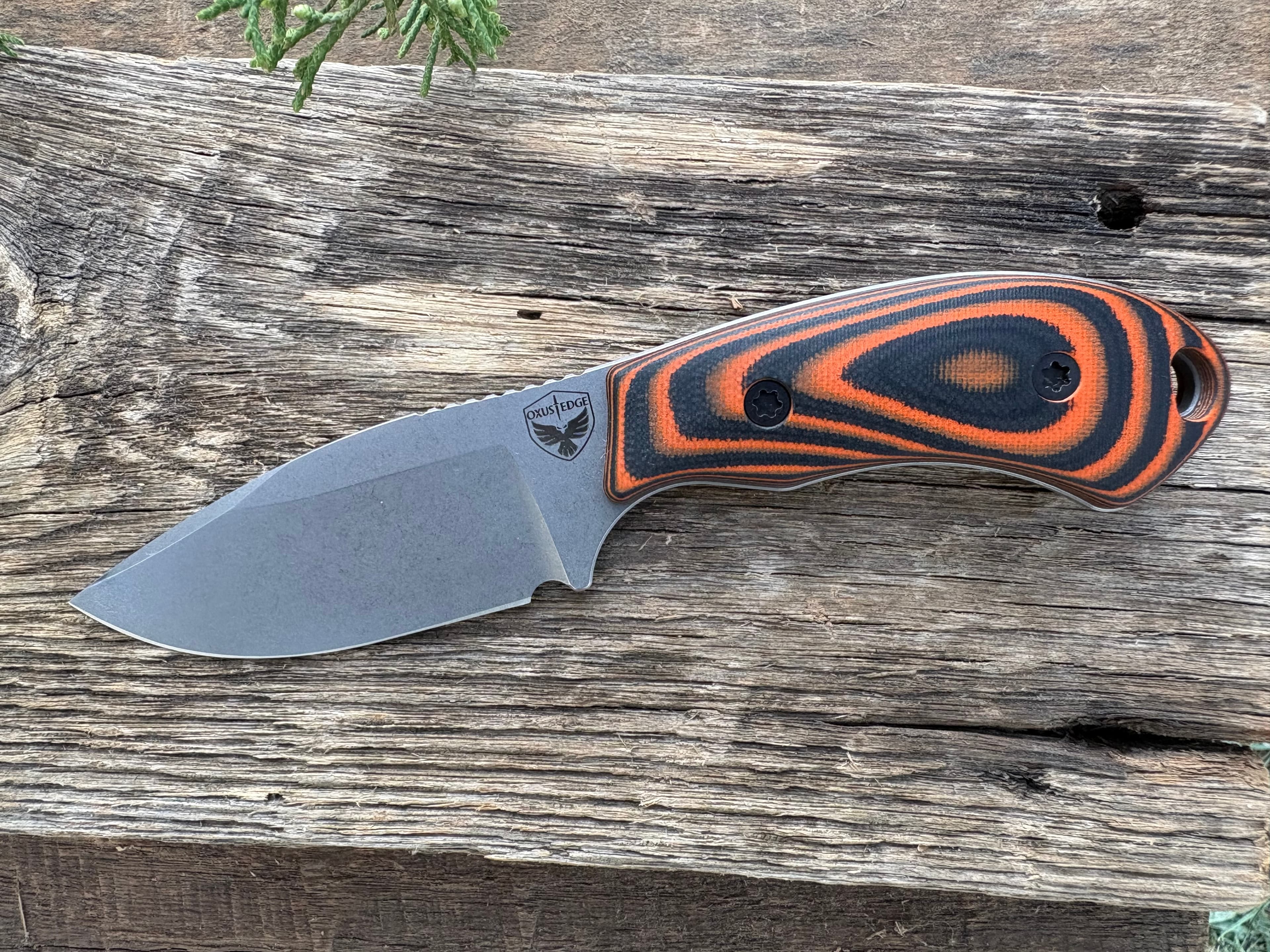 Orange and Black G10 · MagnaCut · EDC, main view