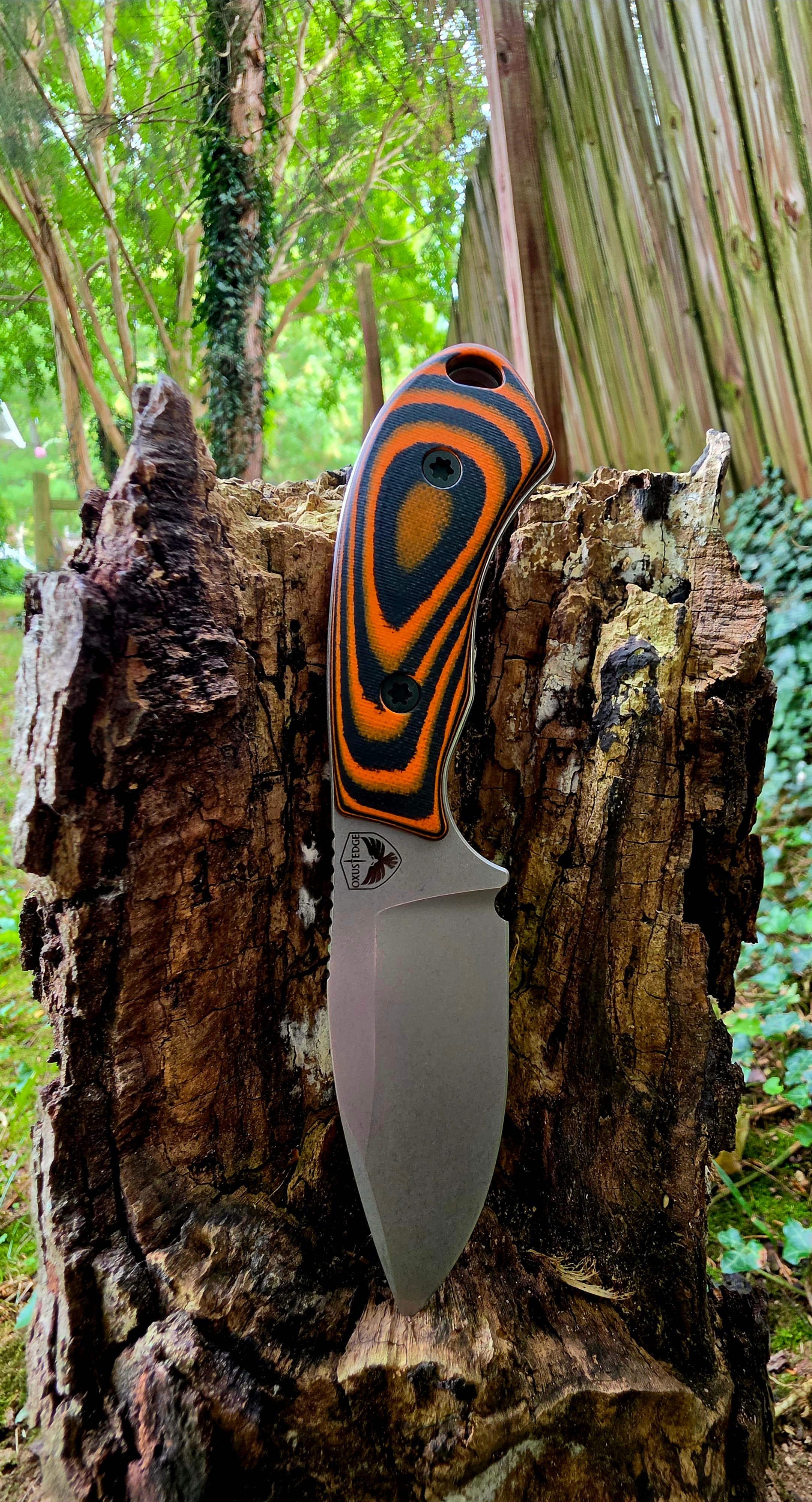 Wildcat - Orange and Black G10 · MagnaCut · EDC, view 3