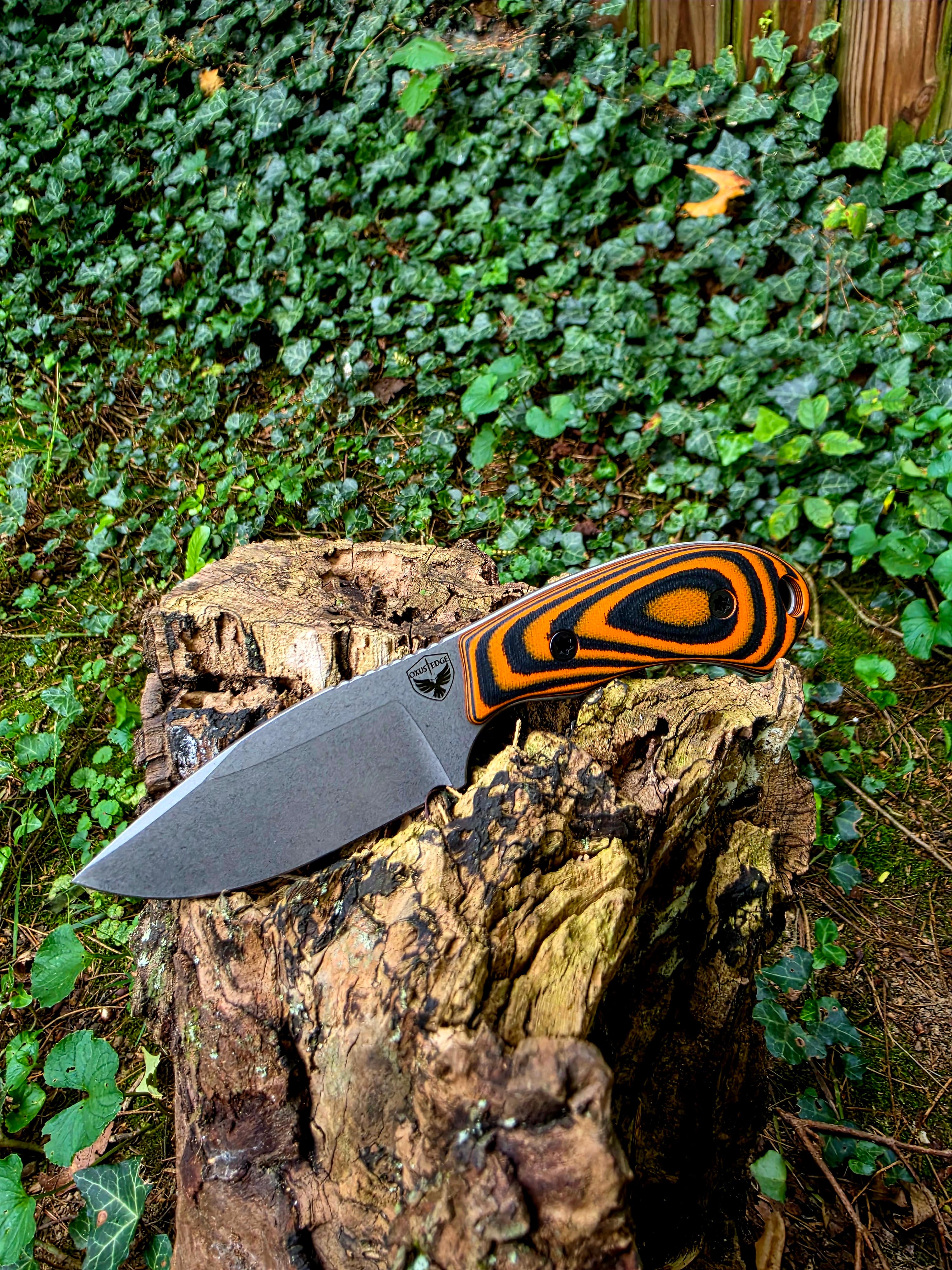Wildcat - Orange and Black G10 · MagnaCut · EDC, view 4