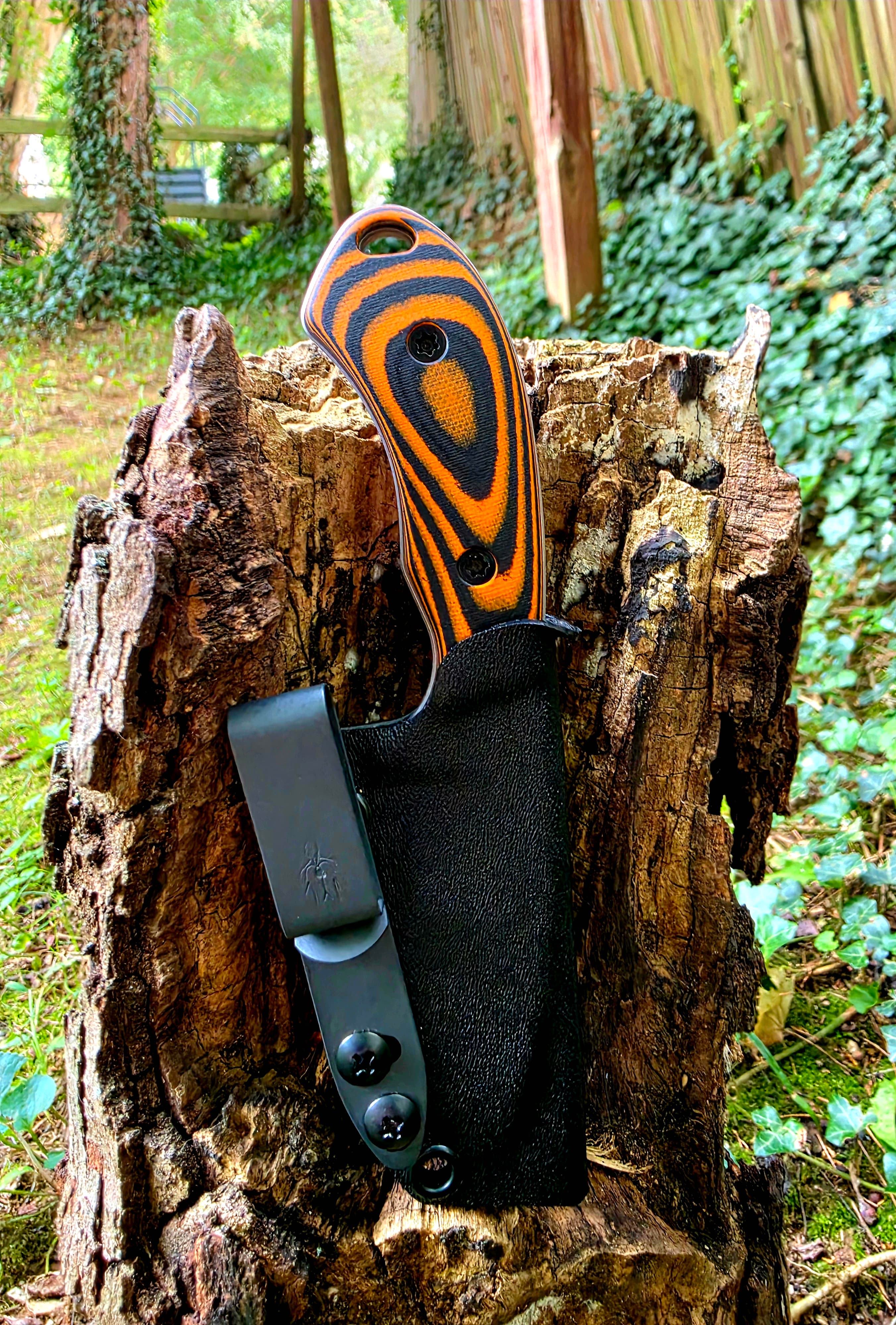 Wildcat - Orange and Black G10 · MagnaCut · EDC, view 6