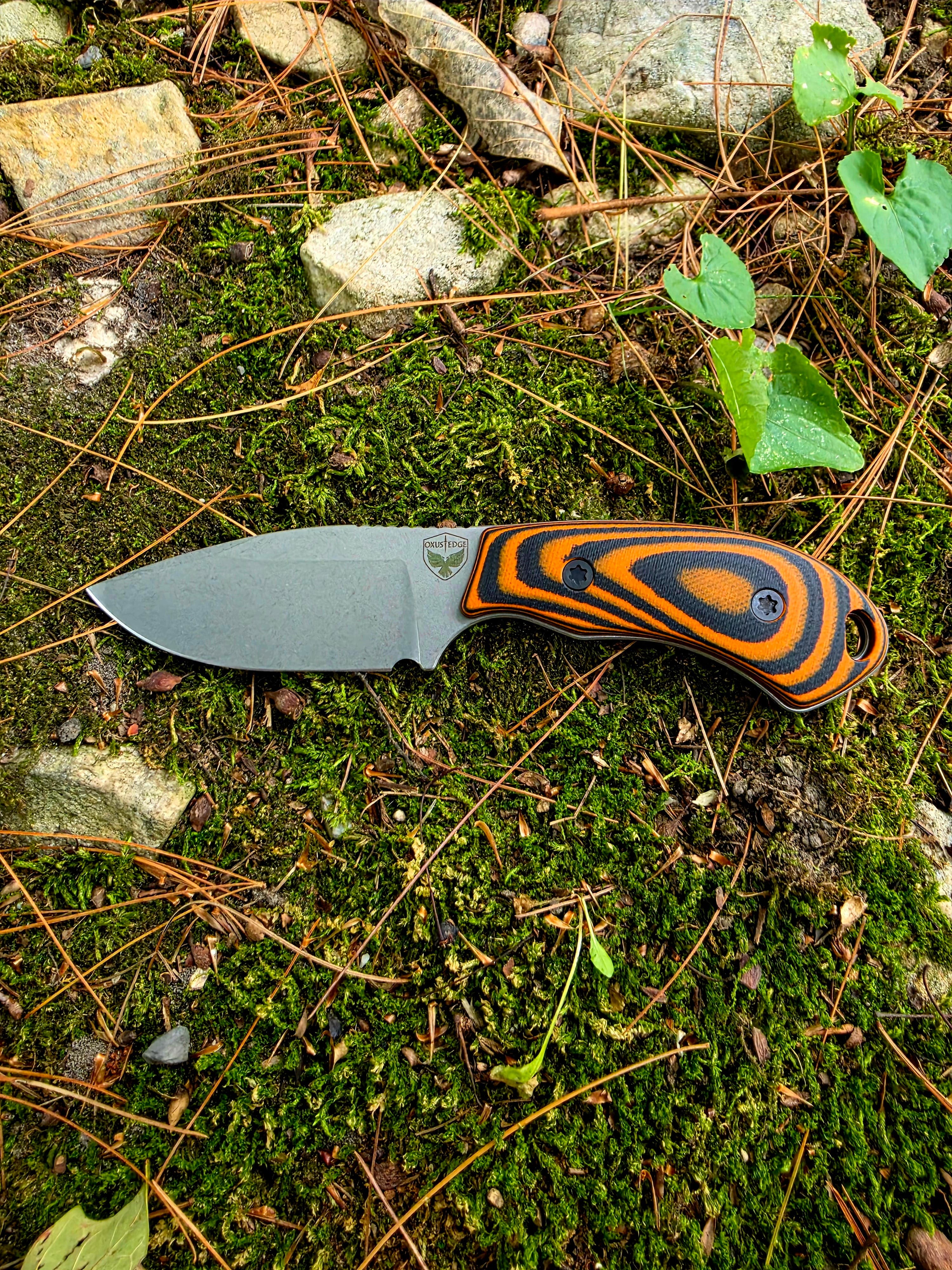 Wildcat - Orange and Black G10 · MagnaCut · EDC, view 1
